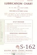 Southbend-South Bend Lathe Works Lubrication Charts No. 5426 Manual-Information-Reference-01